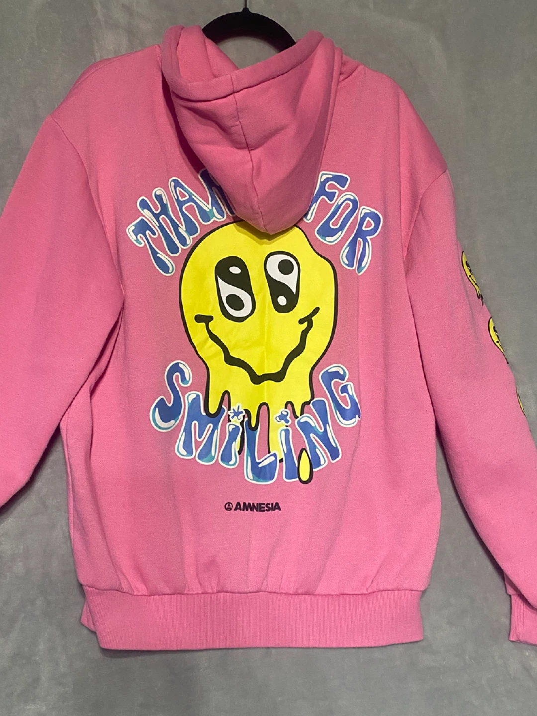 Amnesia Pink Hoodie - Size L - photo 2