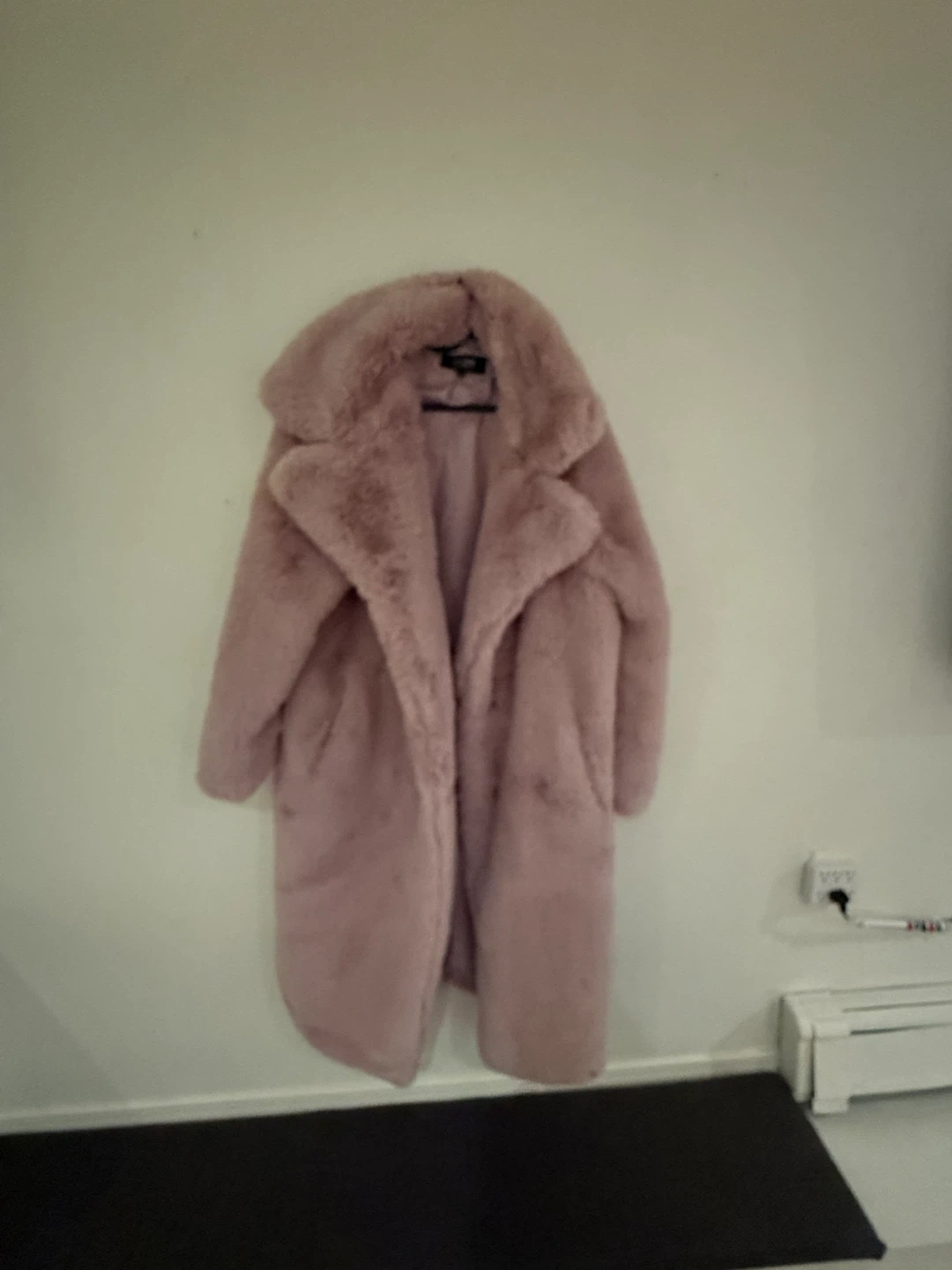 Noize Faux Fur Coat - Size L