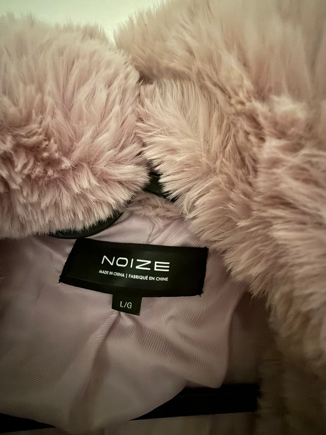 Noize Faux Fur Coat - Size L - photo 5