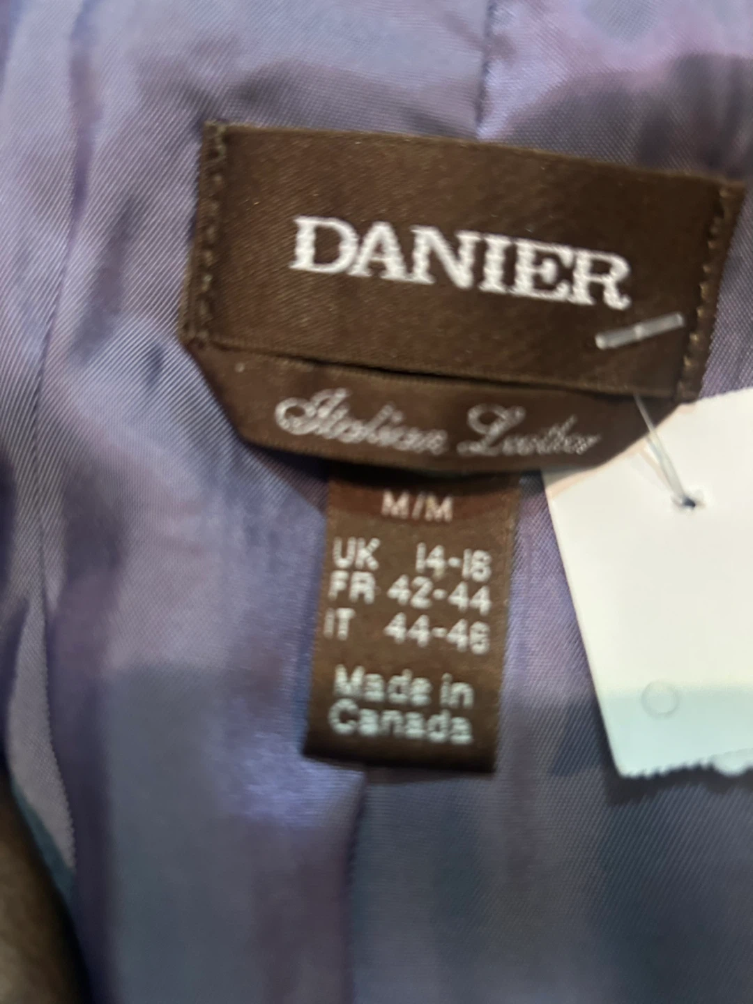 Danier Italian Leather Jacket - Size M - photo 2