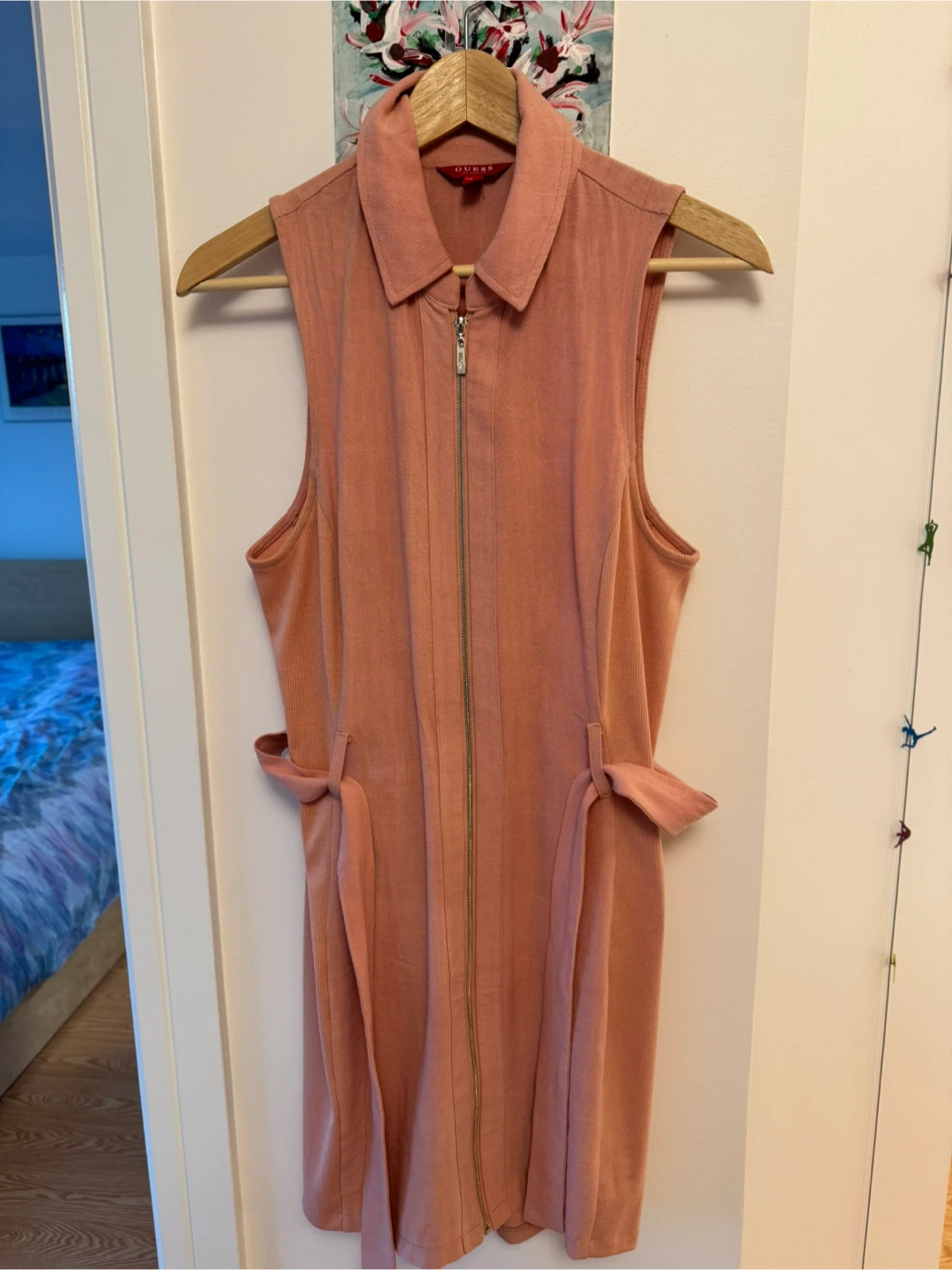 Guess Pink Sleeveless Dress Size S - photo 5