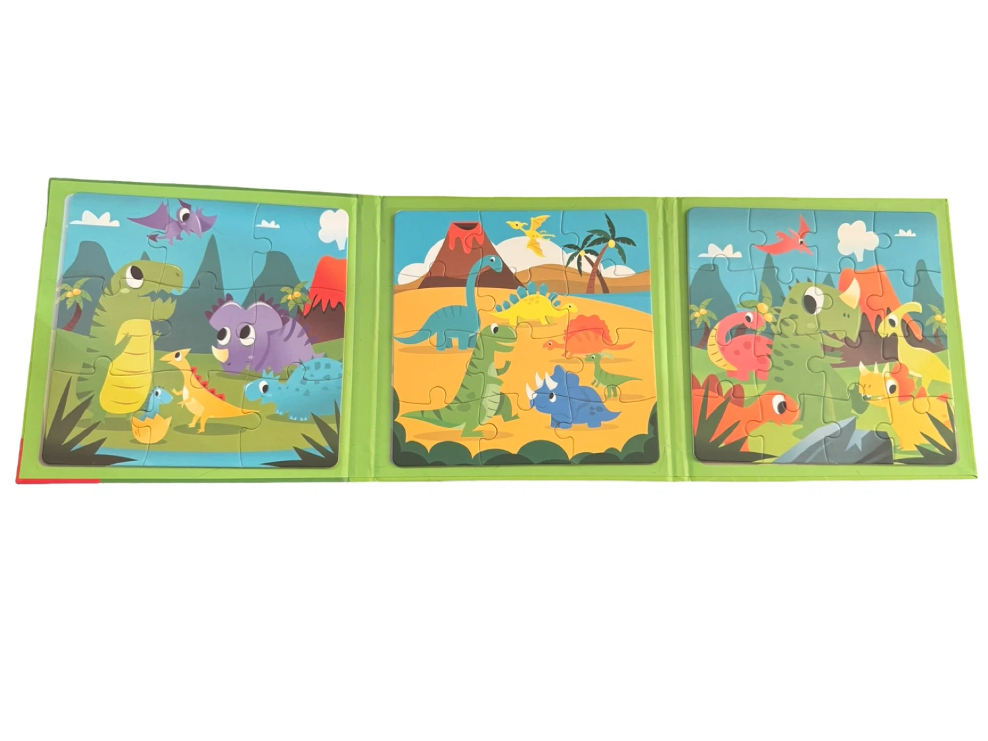 FREE- Magnetic Puzzle Set Dinosaurs - photo 2