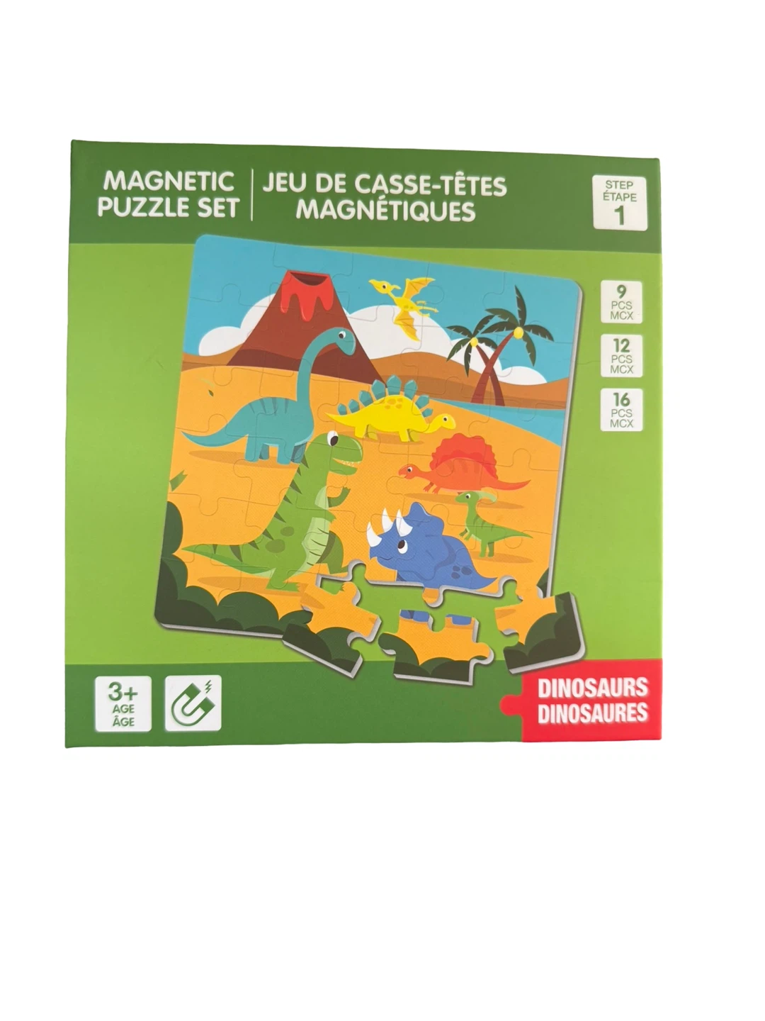 FREE- Magnetic Puzzle Set Dinosaurs