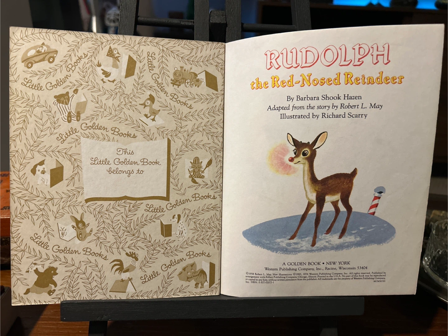 Rudolph the Red-Nosed Reindeer Little Golden Book - photo 3