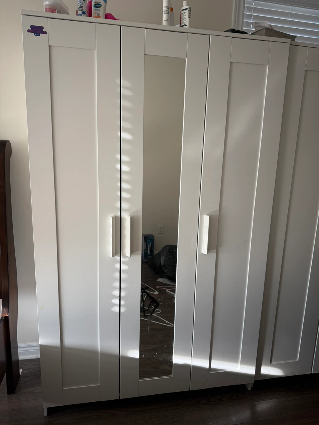 IKEA BRIMNES Wardrobe white,