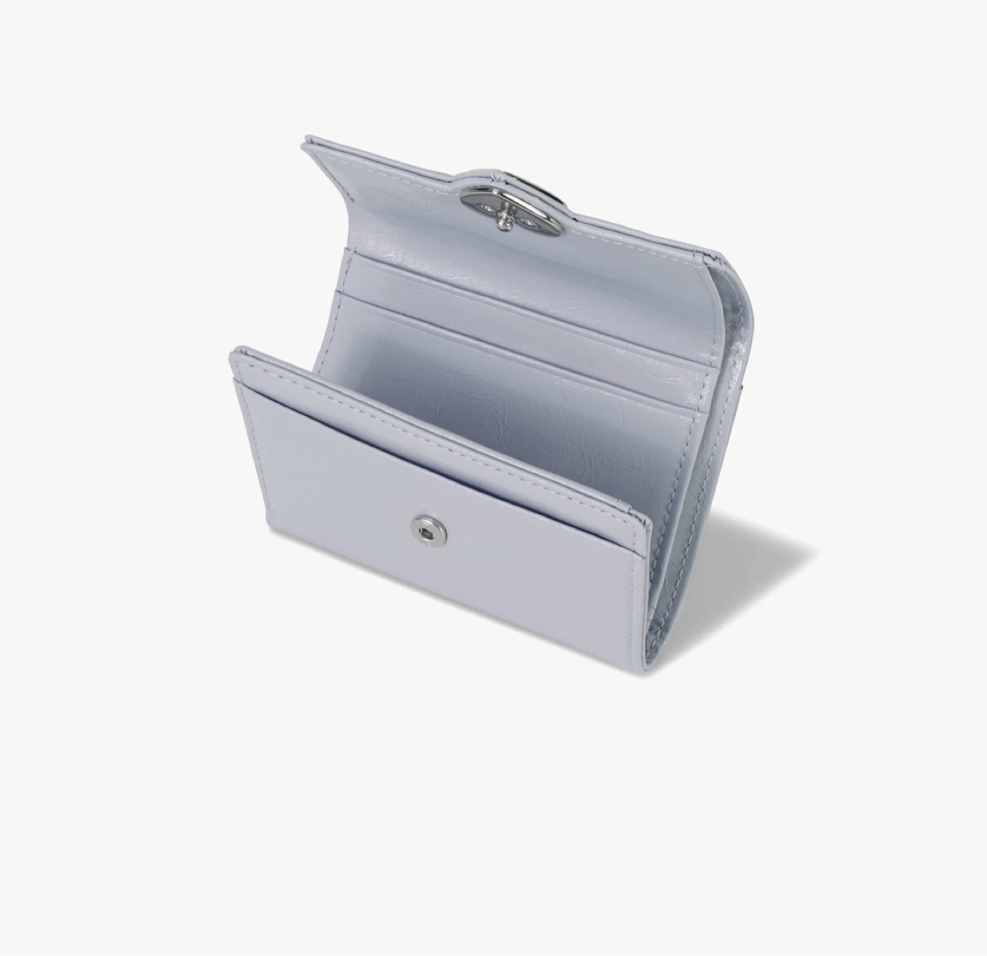 Fennec Light Blue Heart Trifold Wallet - photo 2