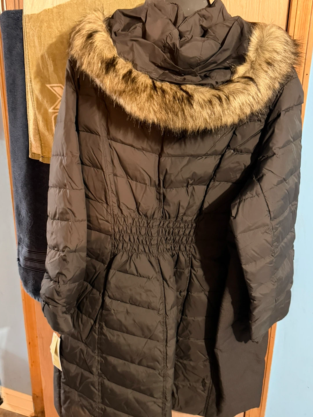 Michael Michael Kors Gunmetal Down Puffer Coat 2X - photo 3