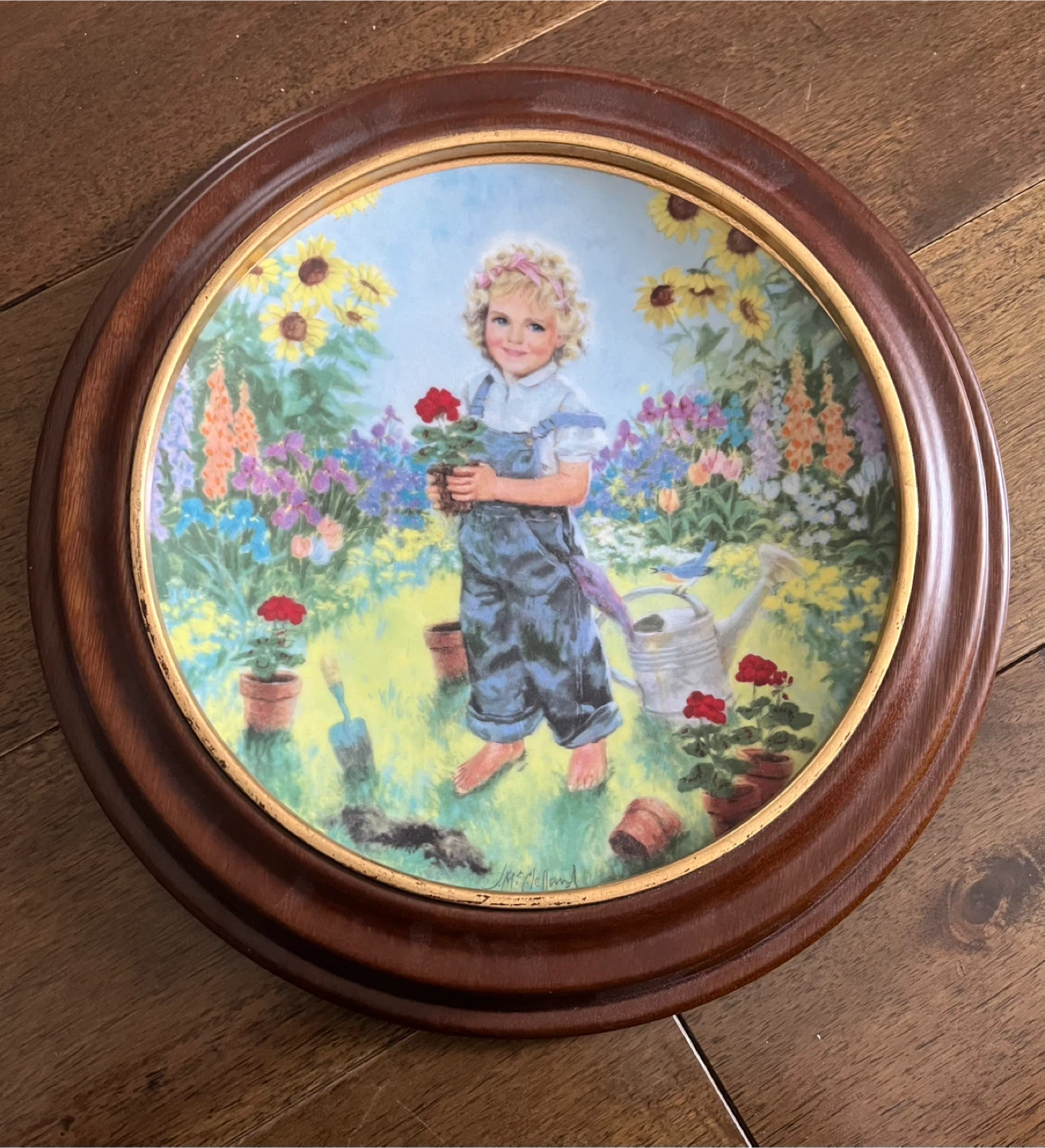Reco 'A Time to Plant' Plate, 1989