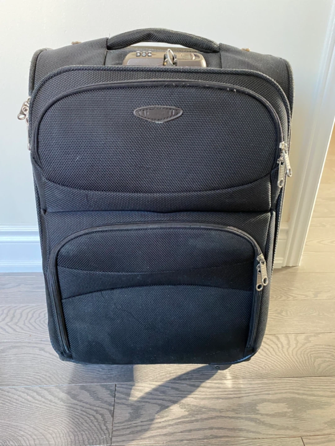 ELLE Black Rolling Suitcase