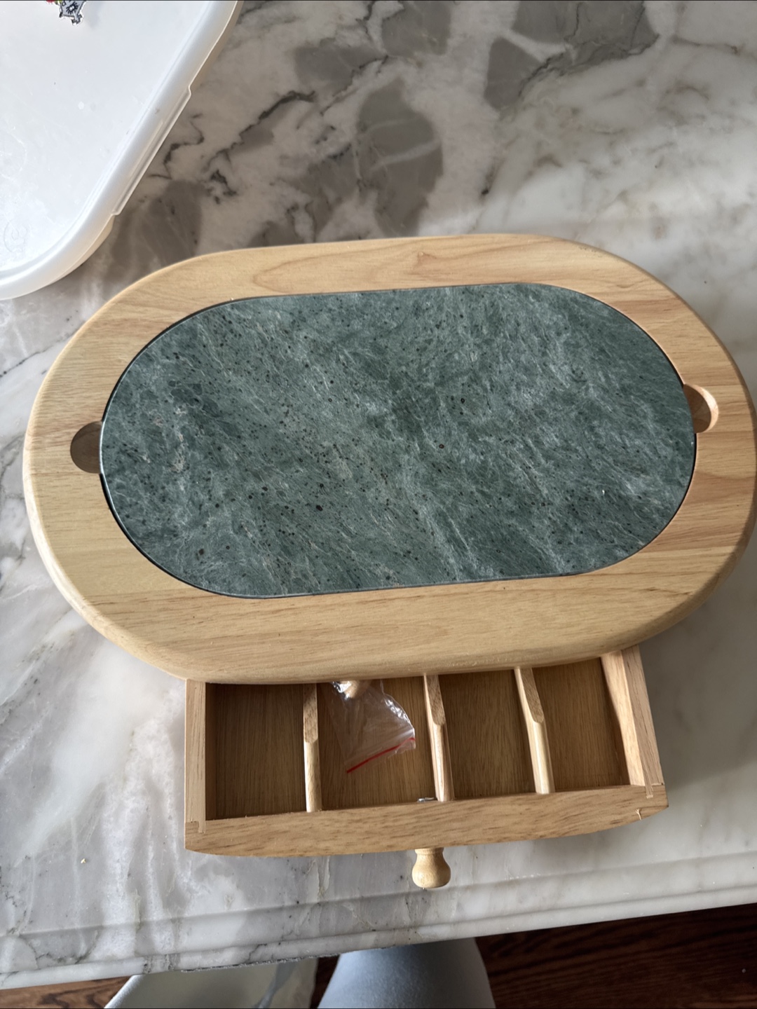 Mikasa Wood & Marble Cheese Board - photo 2