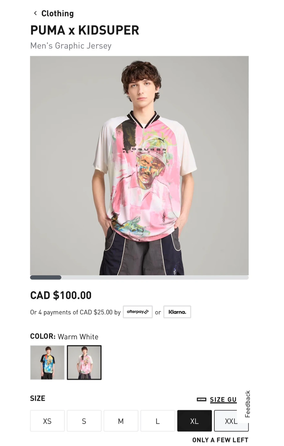 Puma x KidSuper Men's Graphic Jersey - XL - photo 4