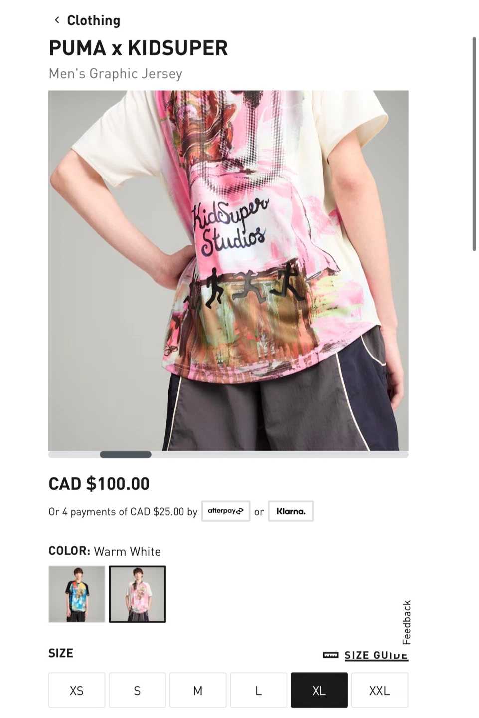 Puma x KidSuper Men's Graphic Jersey - XL - photo 5
