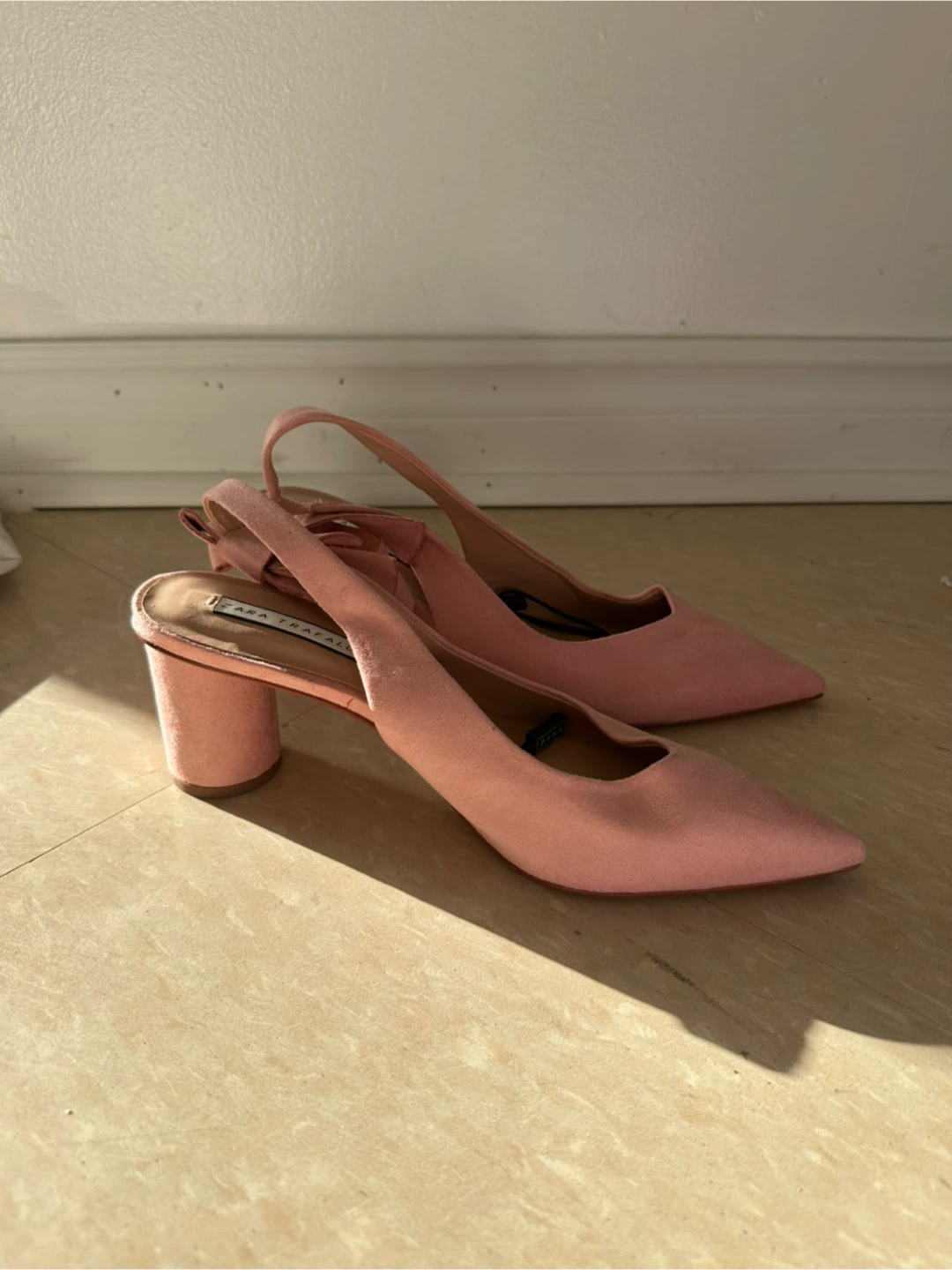 Zara Trafaluc Pink Heels - Size 40 - photo 2