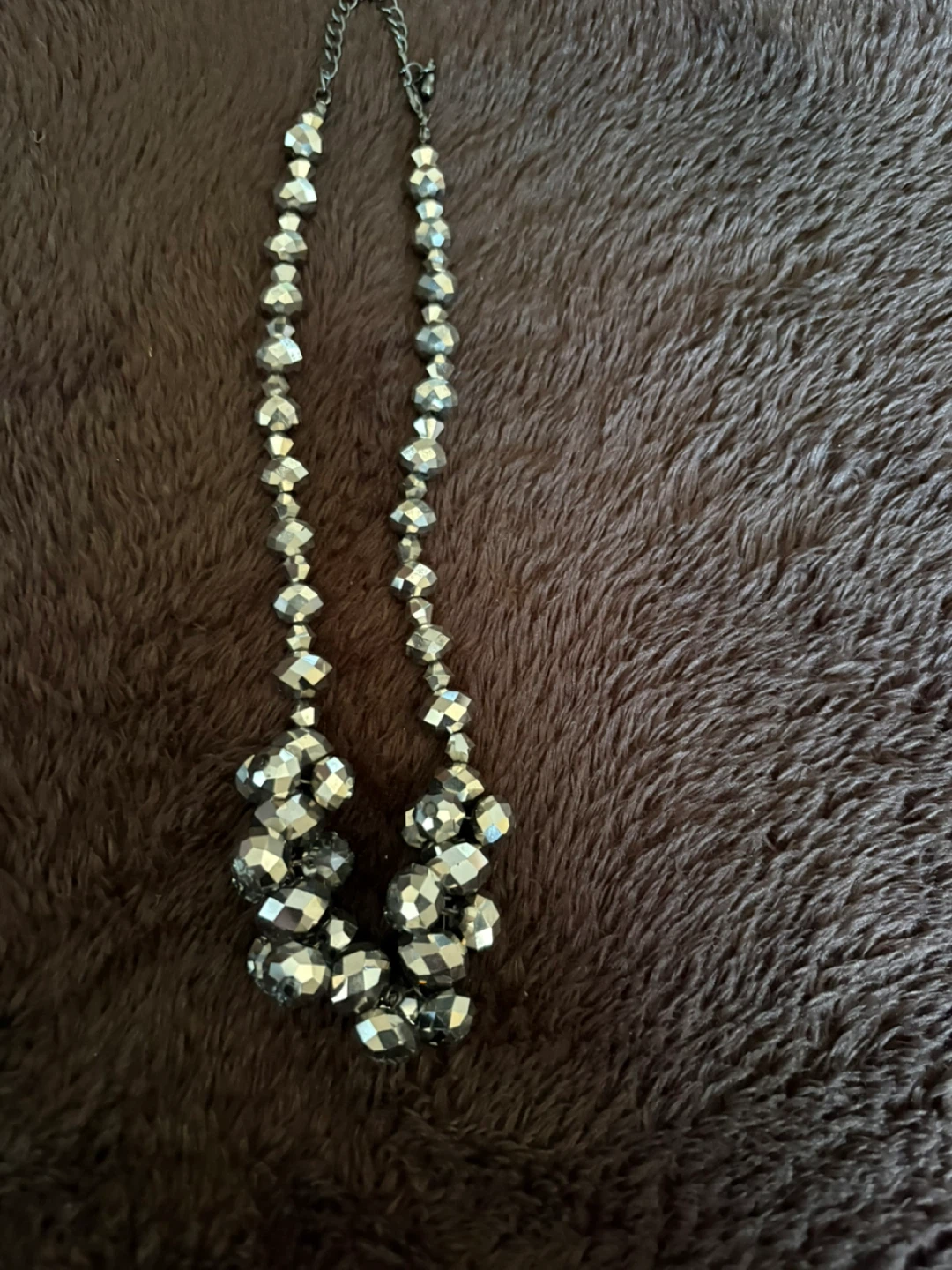 Silver Beaded Necklace - photo 2