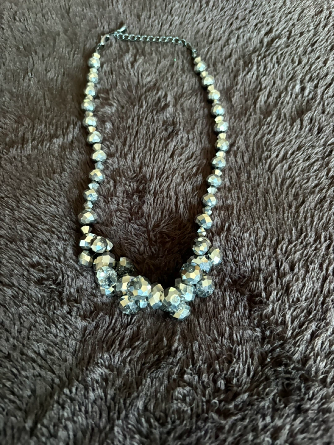 Silver Beaded Necklace - photo 3