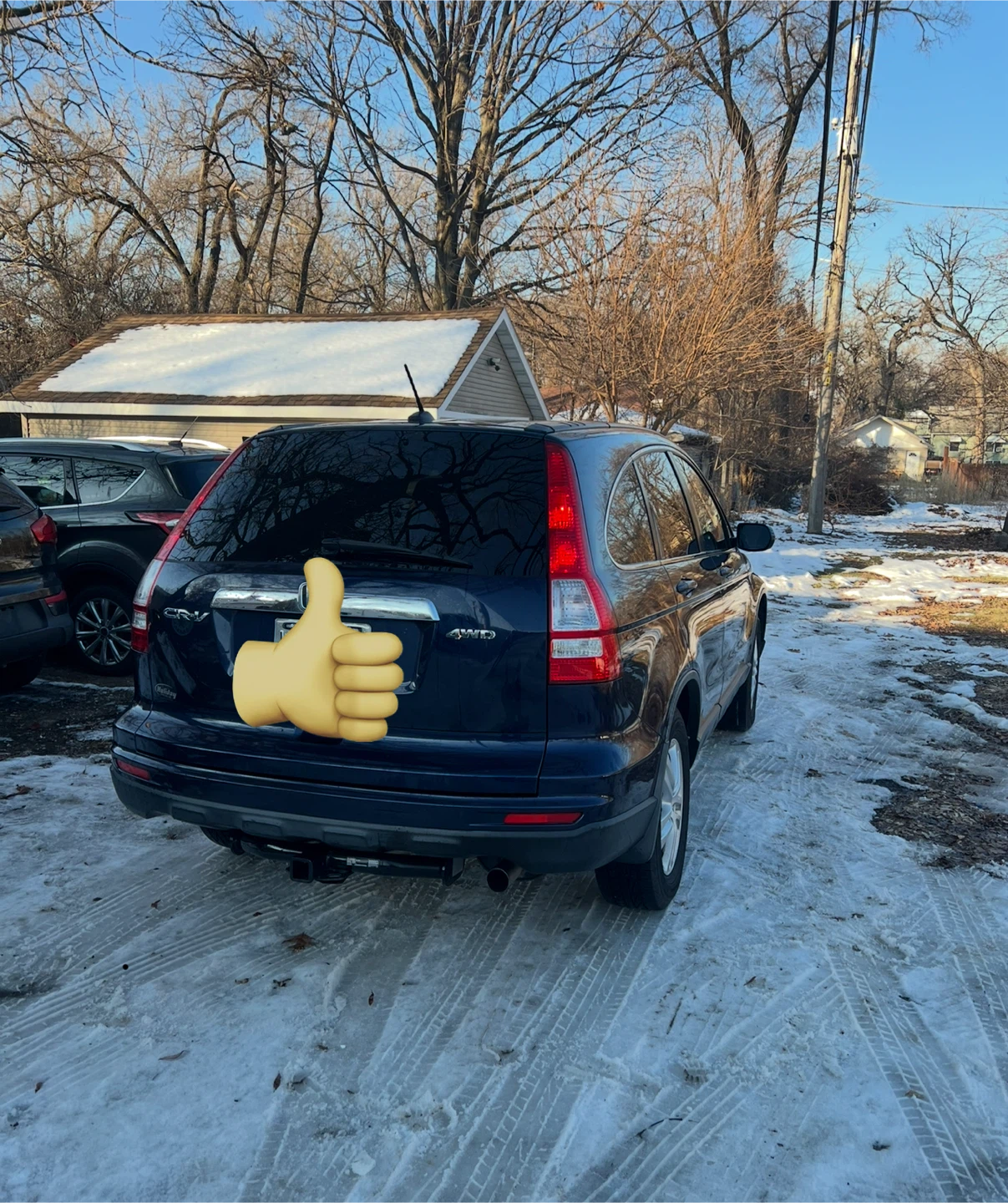 2010 AWD Blue Honda CR-V - photo 2