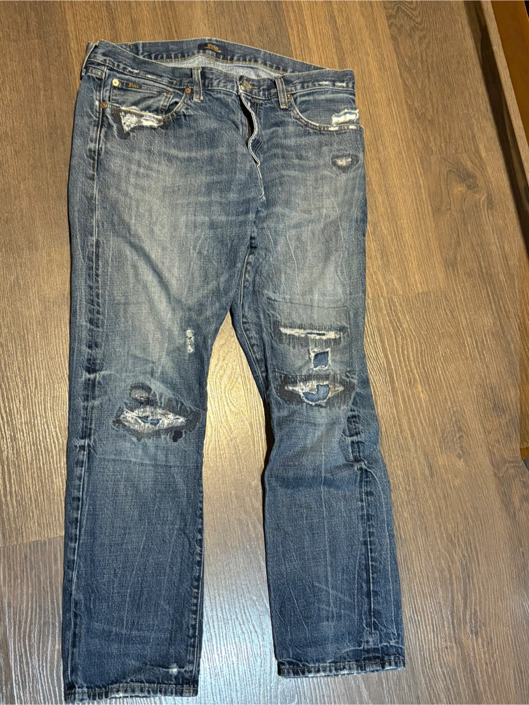 Polo Ralph Lauren Varick Slim Straight Jeans 36x32