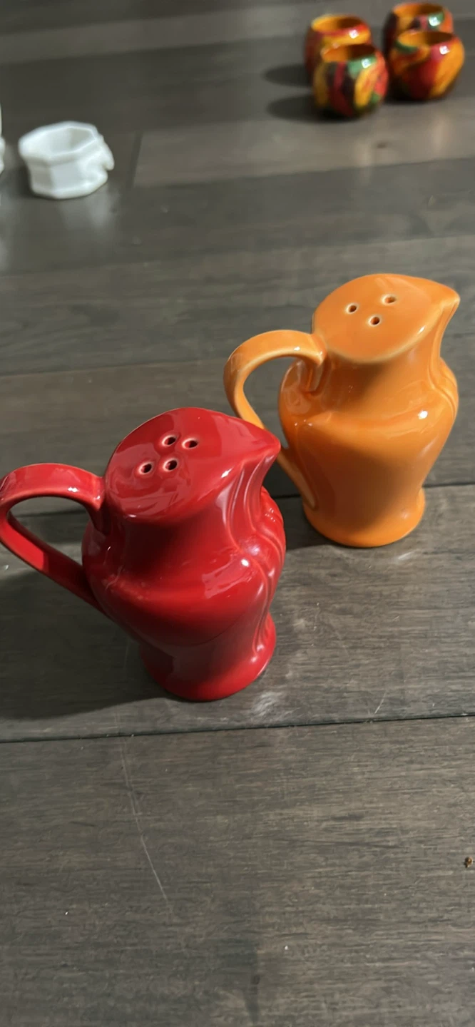 Fiesta Salt and Pepper Shakers