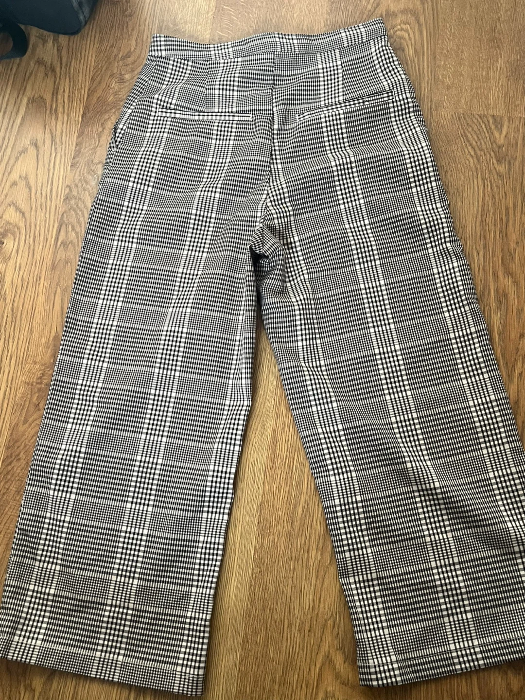 H&M Plaid Wide Leg Pants Size 14 - photo 3