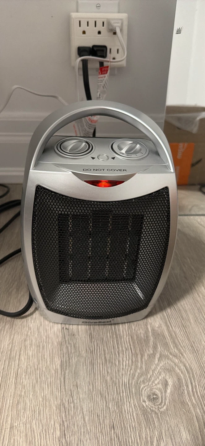 Space Heater - Silver