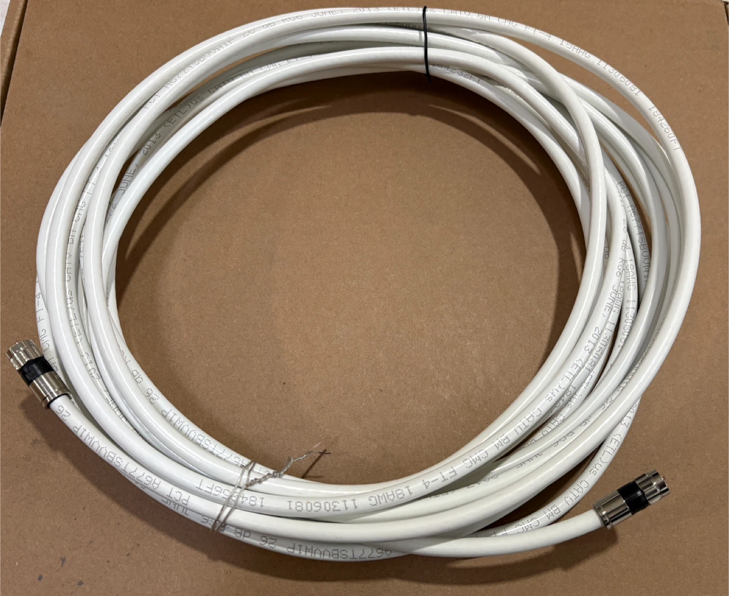 30’ RG6 Cable - TVs, VCRs, DVD, Satellite Receivers, CATV