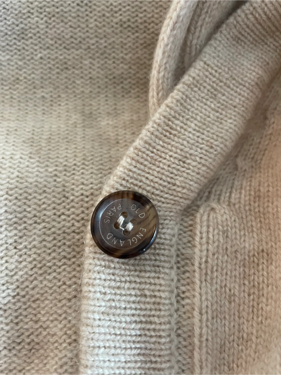 Cashmere 100% cardigan - Old England Paris - photo 5
