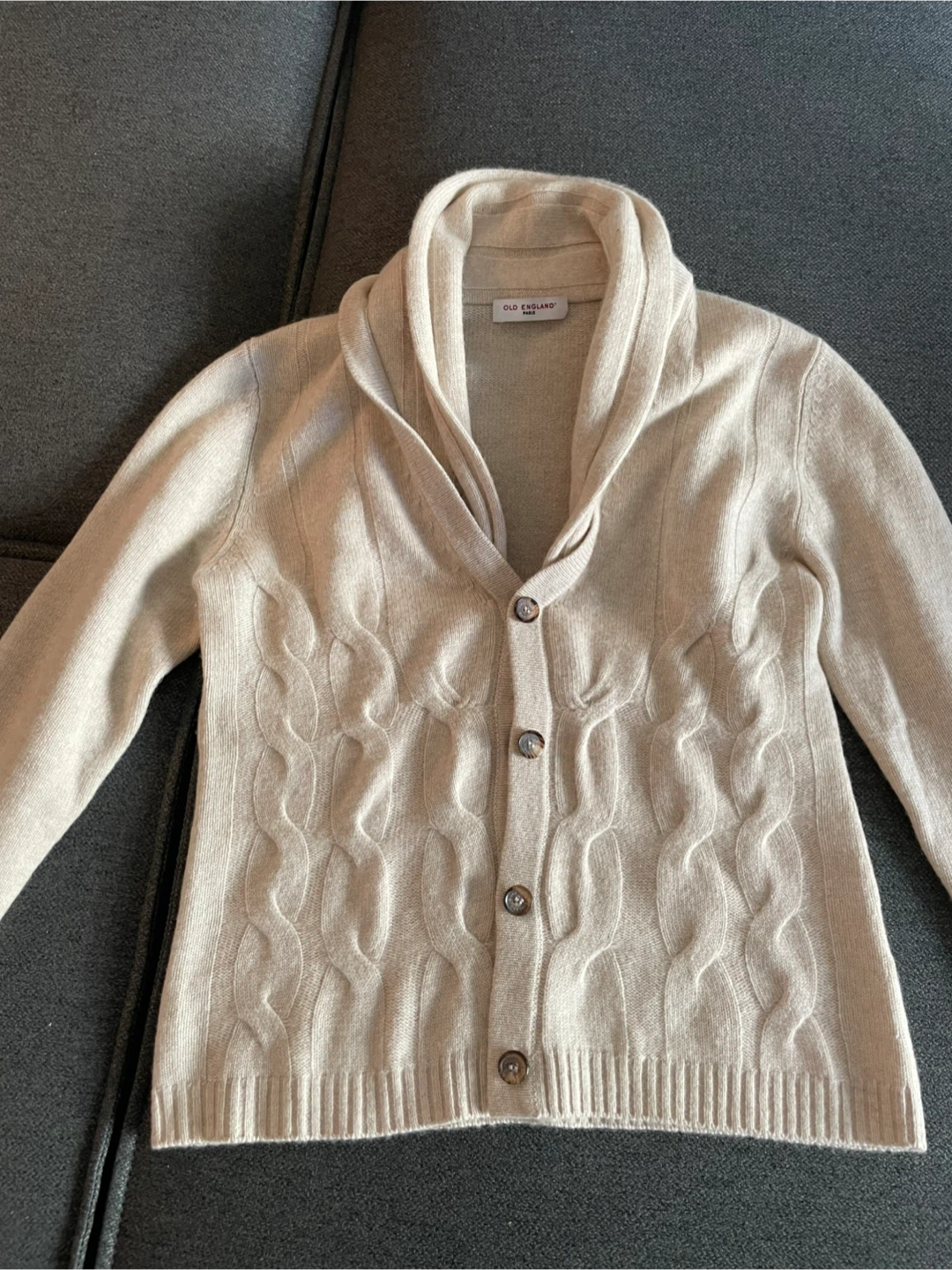 Cashmere 100% cardigan - Old England Paris