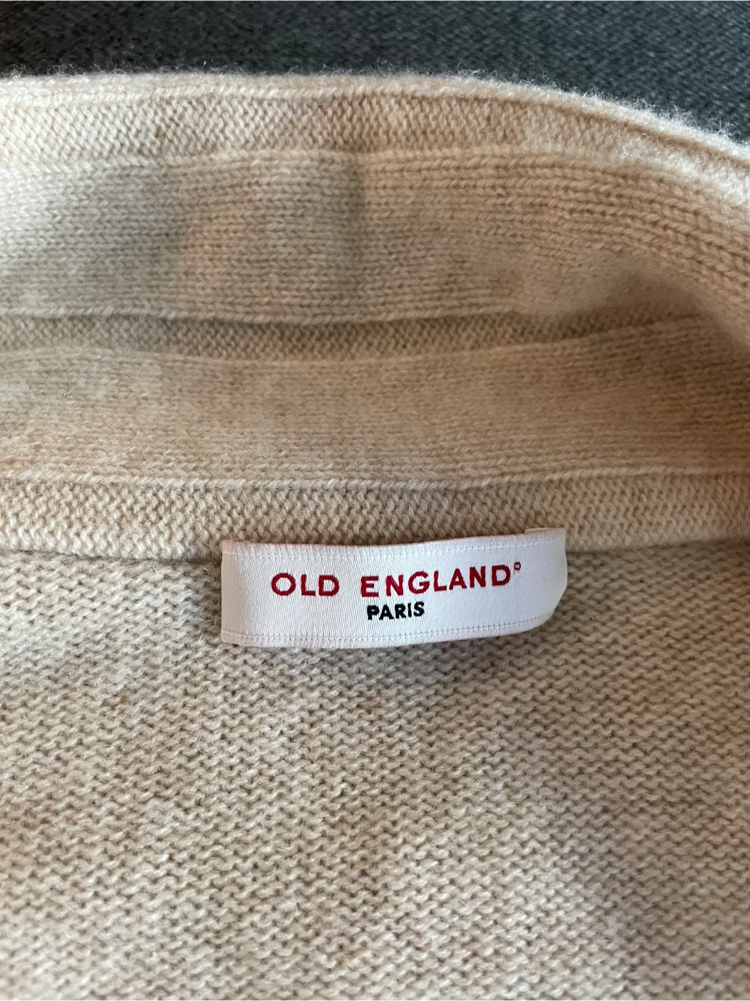 Cashmere 100% cardigan - Old England Paris - photo 4