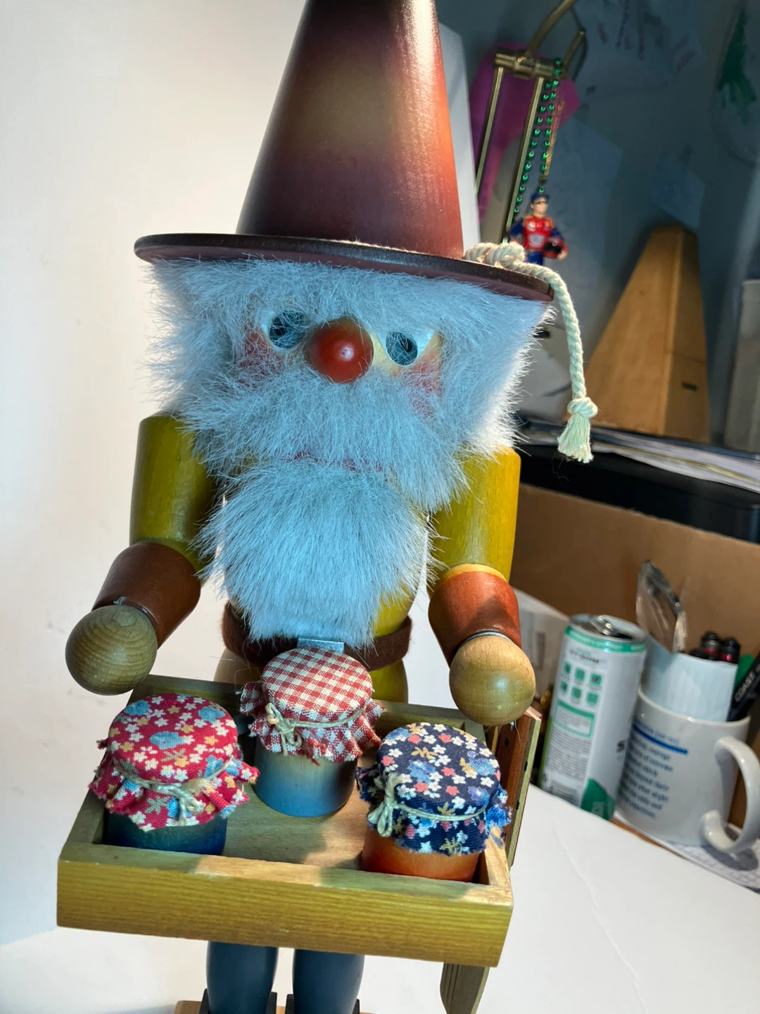 Vintage Wooden Nutcracker with Jams - photo 2