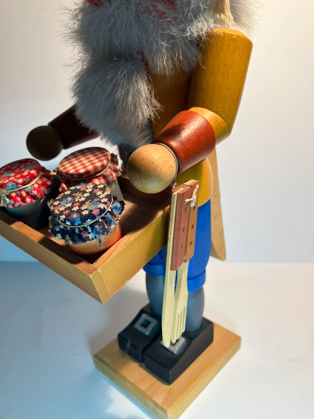 Vintage Wooden Nutcracker with Jams - photo 3