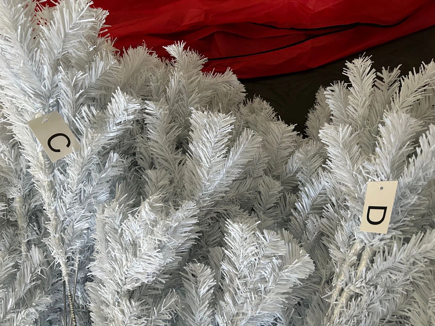 White Artificial Christmas Tree | Premium Quality - photo 4