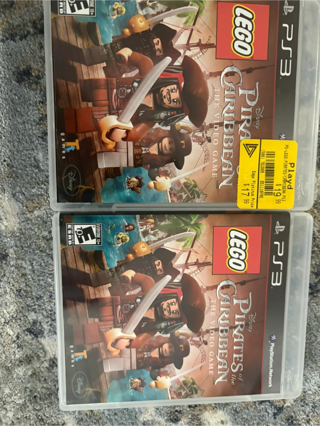 LEGO Pirates of the Caribbean PS3 Game