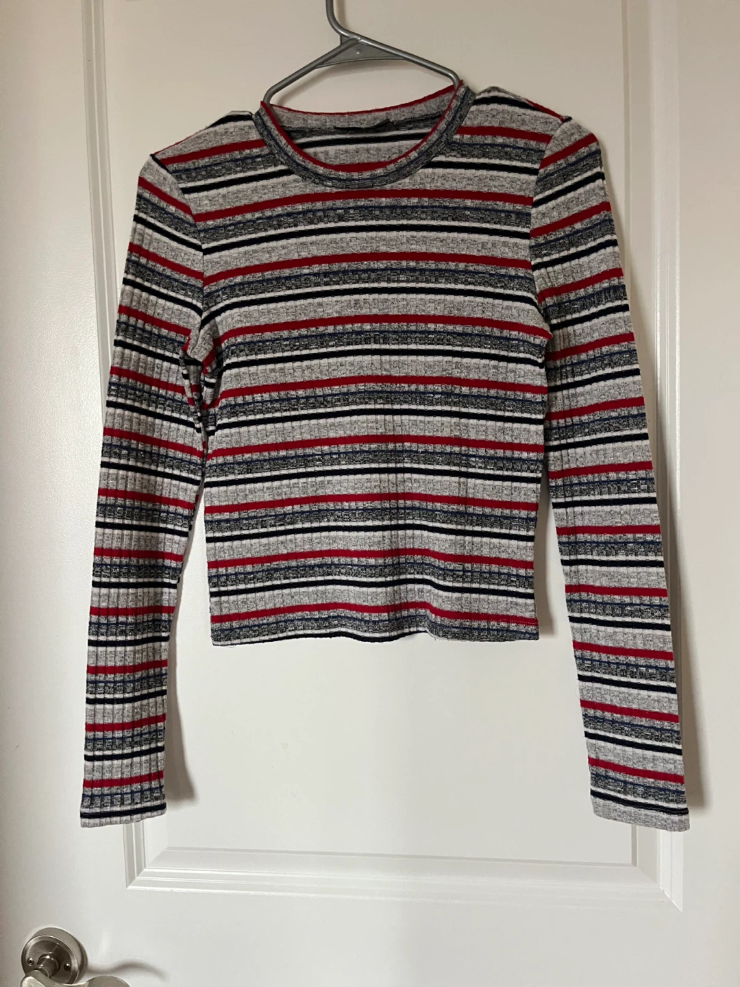 Eclipse Striped Long Sleeve Top