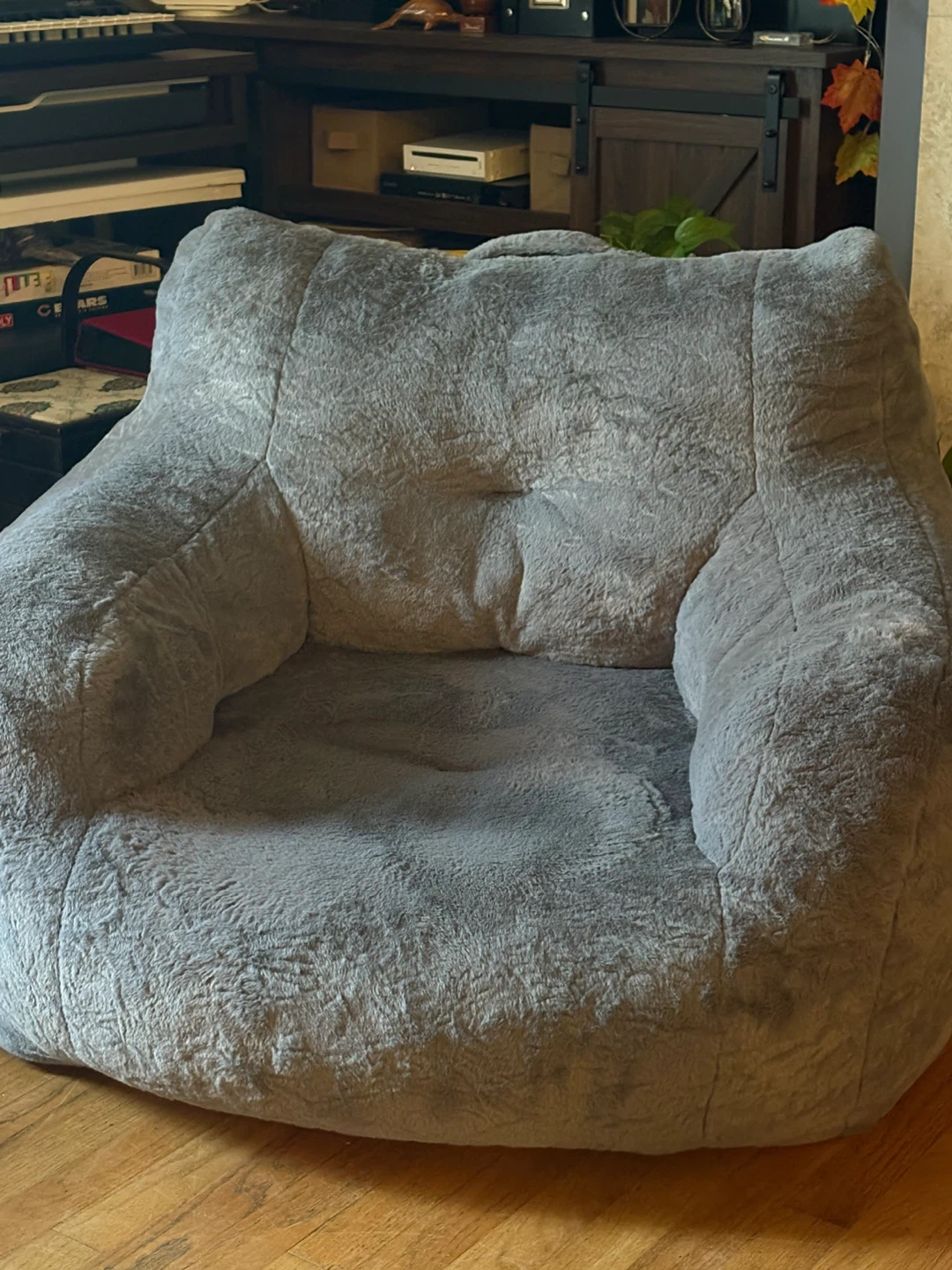 Hobestluk Furry Bean Bag Chair - photo 2