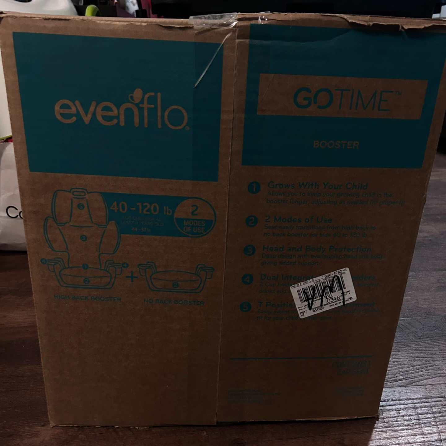 Evenflo GoTime LX Booster Seat - New in Box! - photo 2