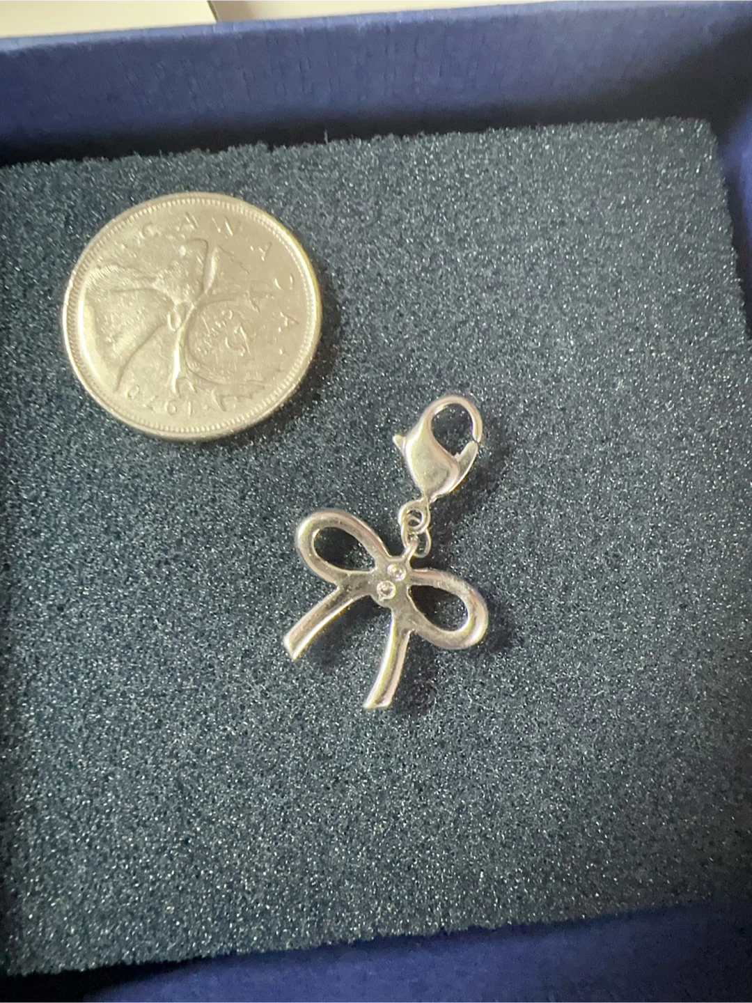 Swarovski Silver Bow Charm - photo 2