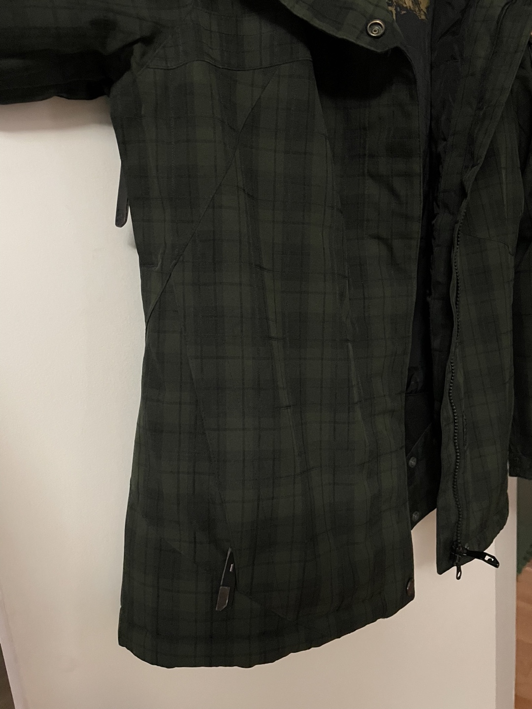 Salomon Green Plaid Jacket Size M - photo 4