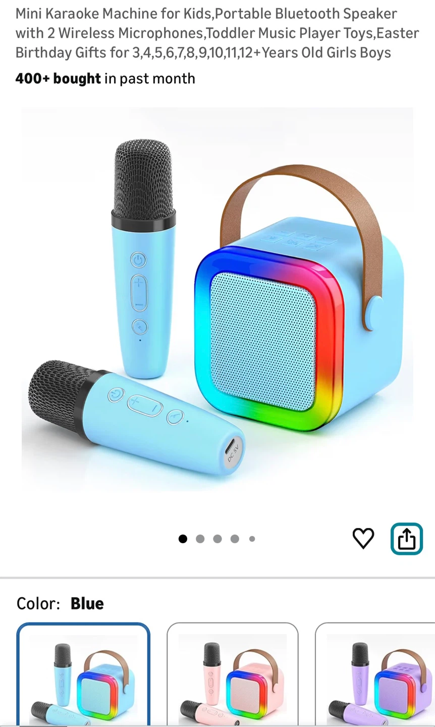 Brand New Karaoke Machine for Kids