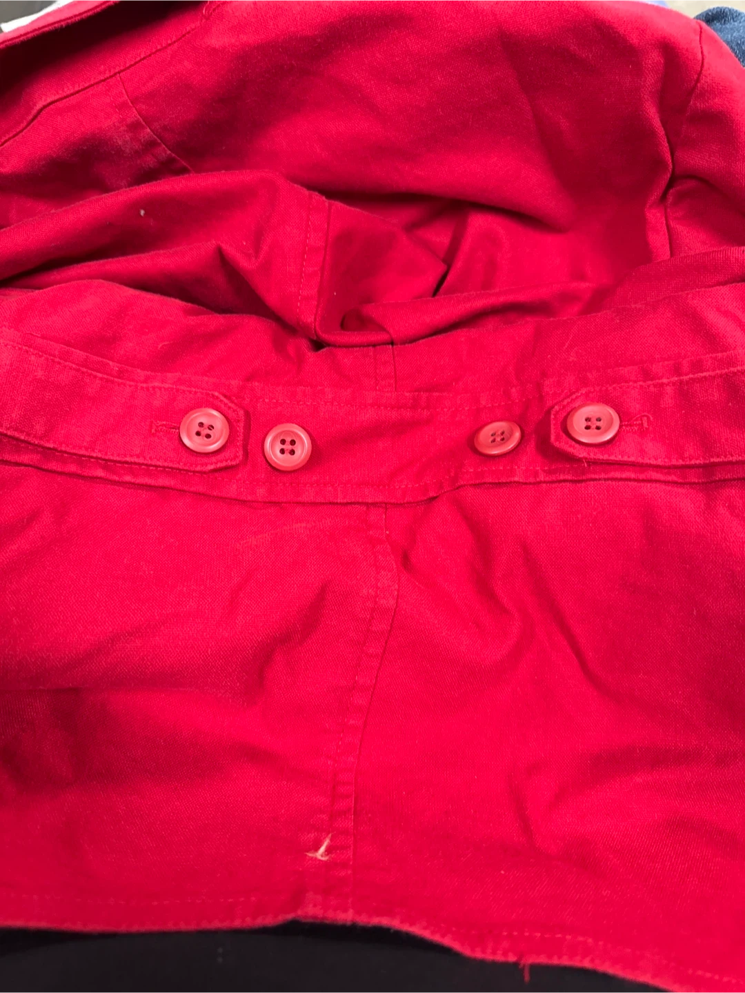 Liz Claiborne Red Cotton Blend Blazer Jacket Women’s Size L - photo 5