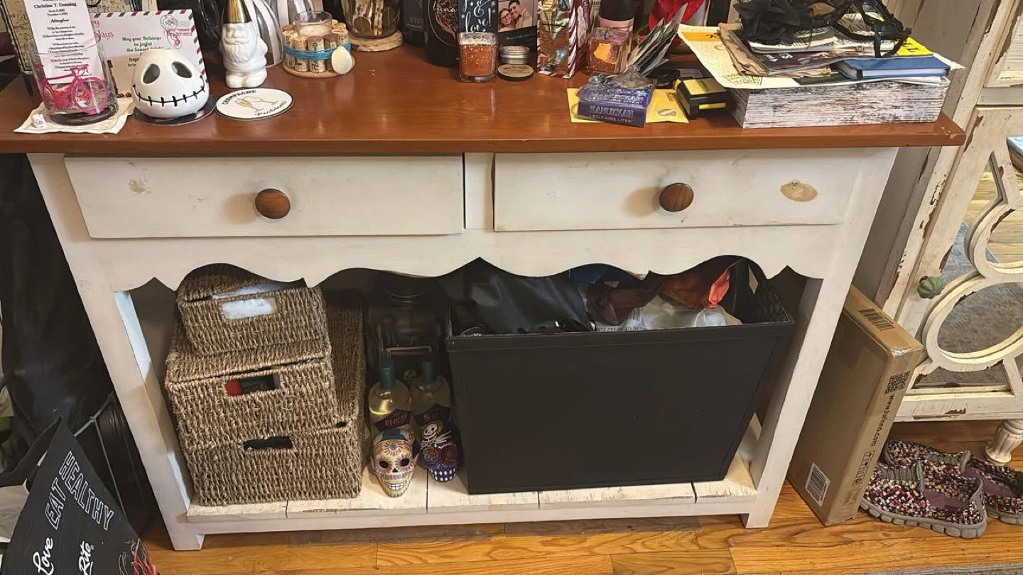 Console Table with Drawers