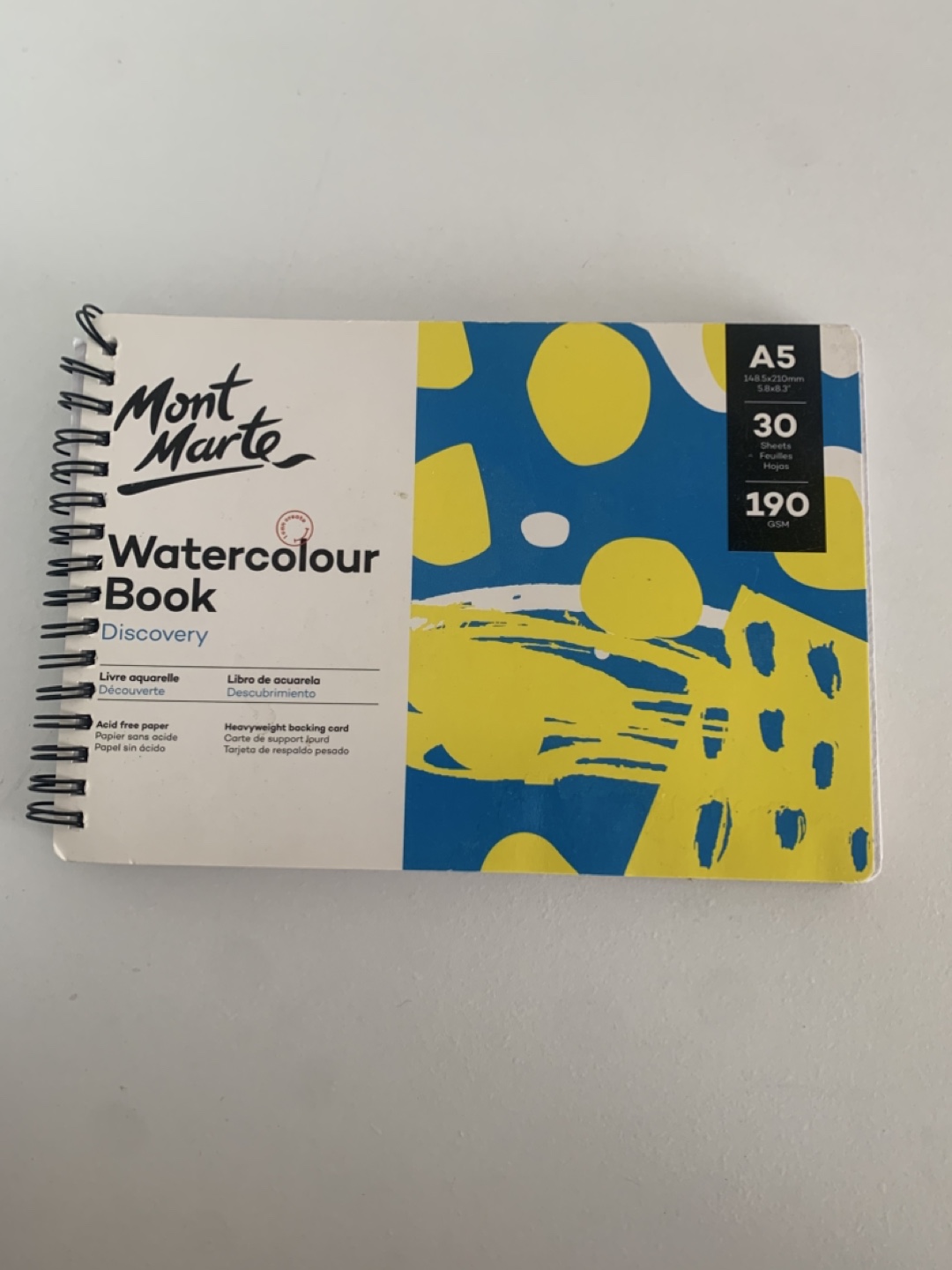 Mont Marte Watercolour Book - Discovery Series, A5