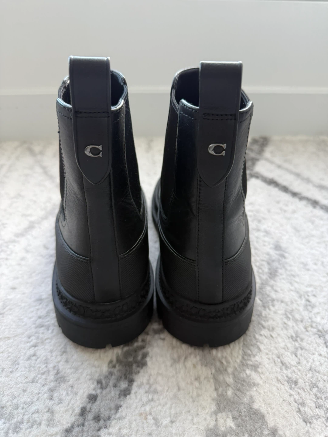 Coach Black Leather Chelsea Boots - photo 4