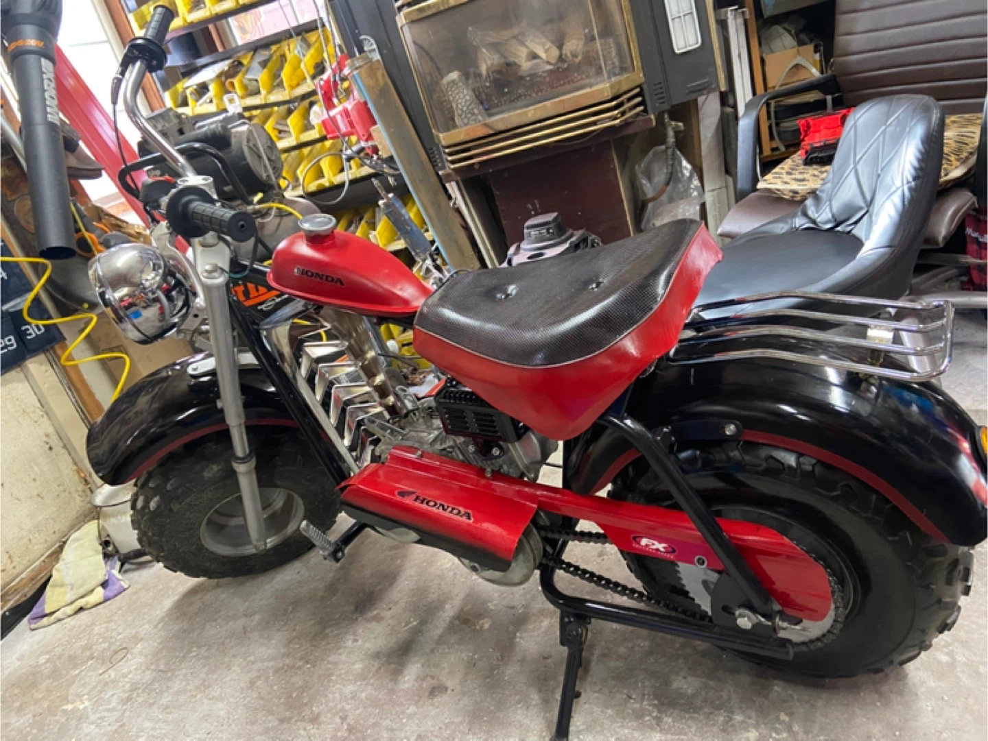 Awesome fat tire custom mini bike