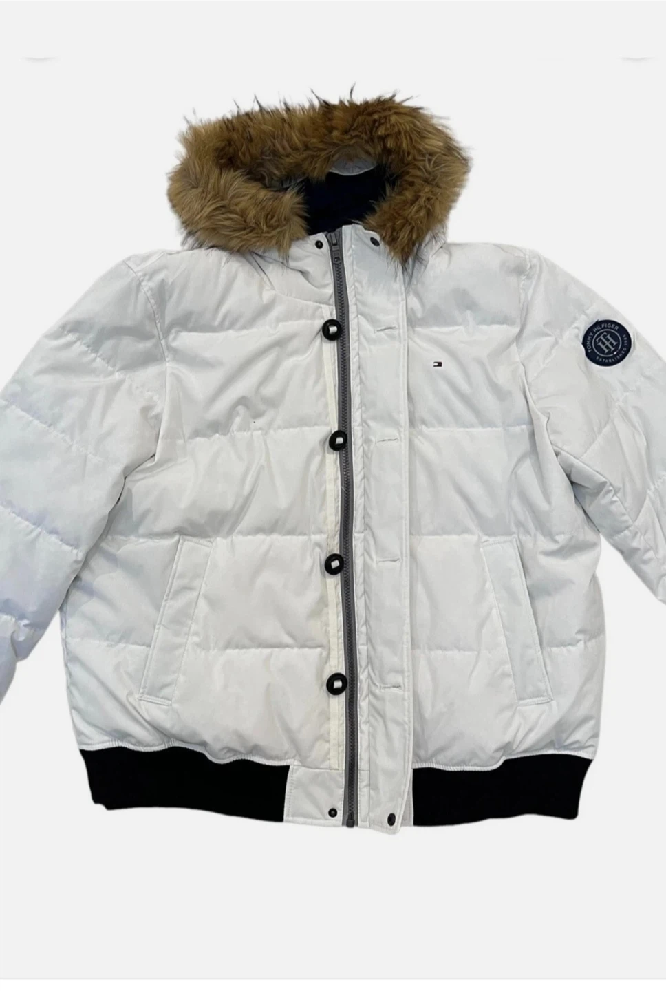 Tommy Hilfiger White Puffer Jacket - photo 2