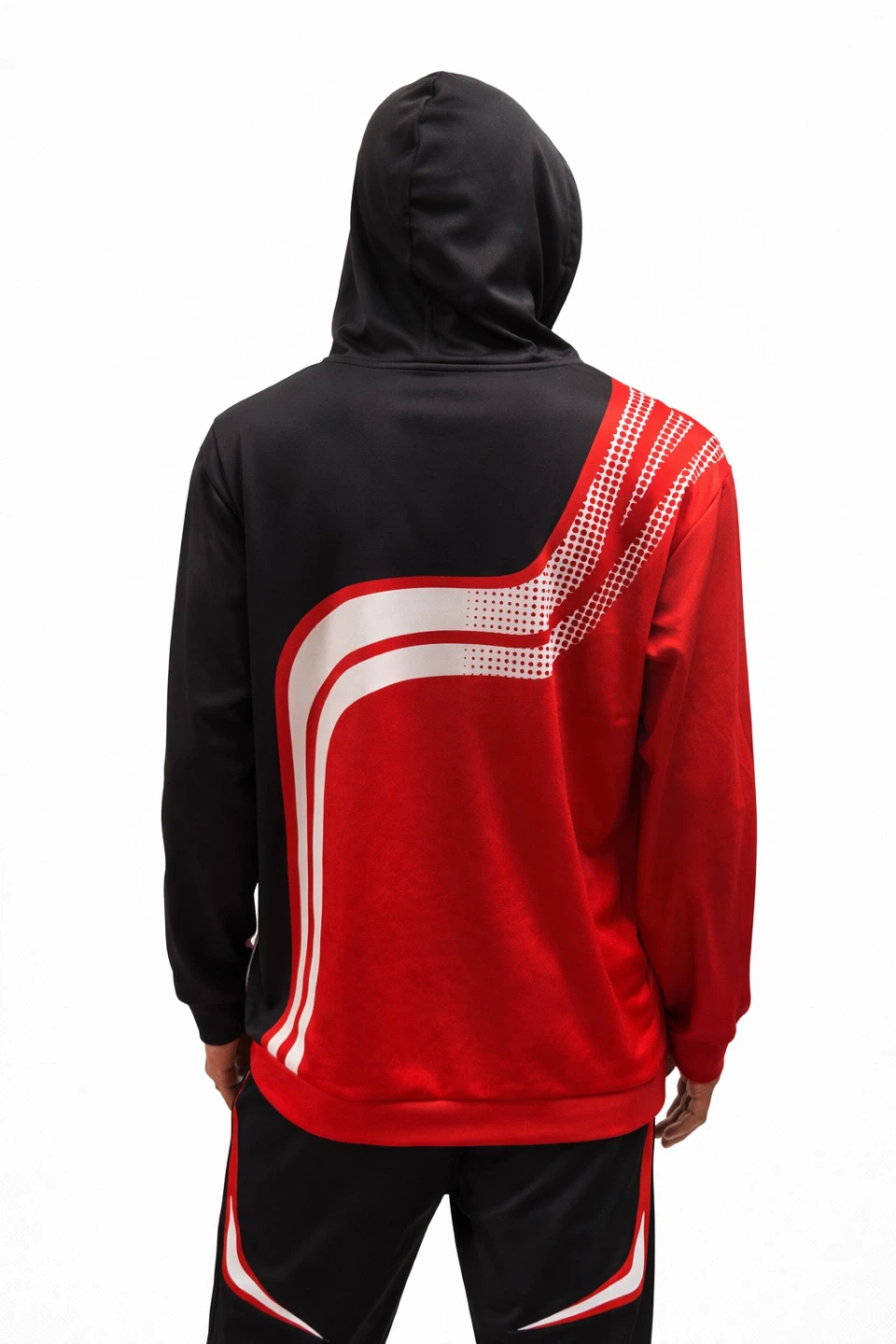 Jordan 23 Graphic Hoodie Black Red Men’s 5XL Like New - photo 4