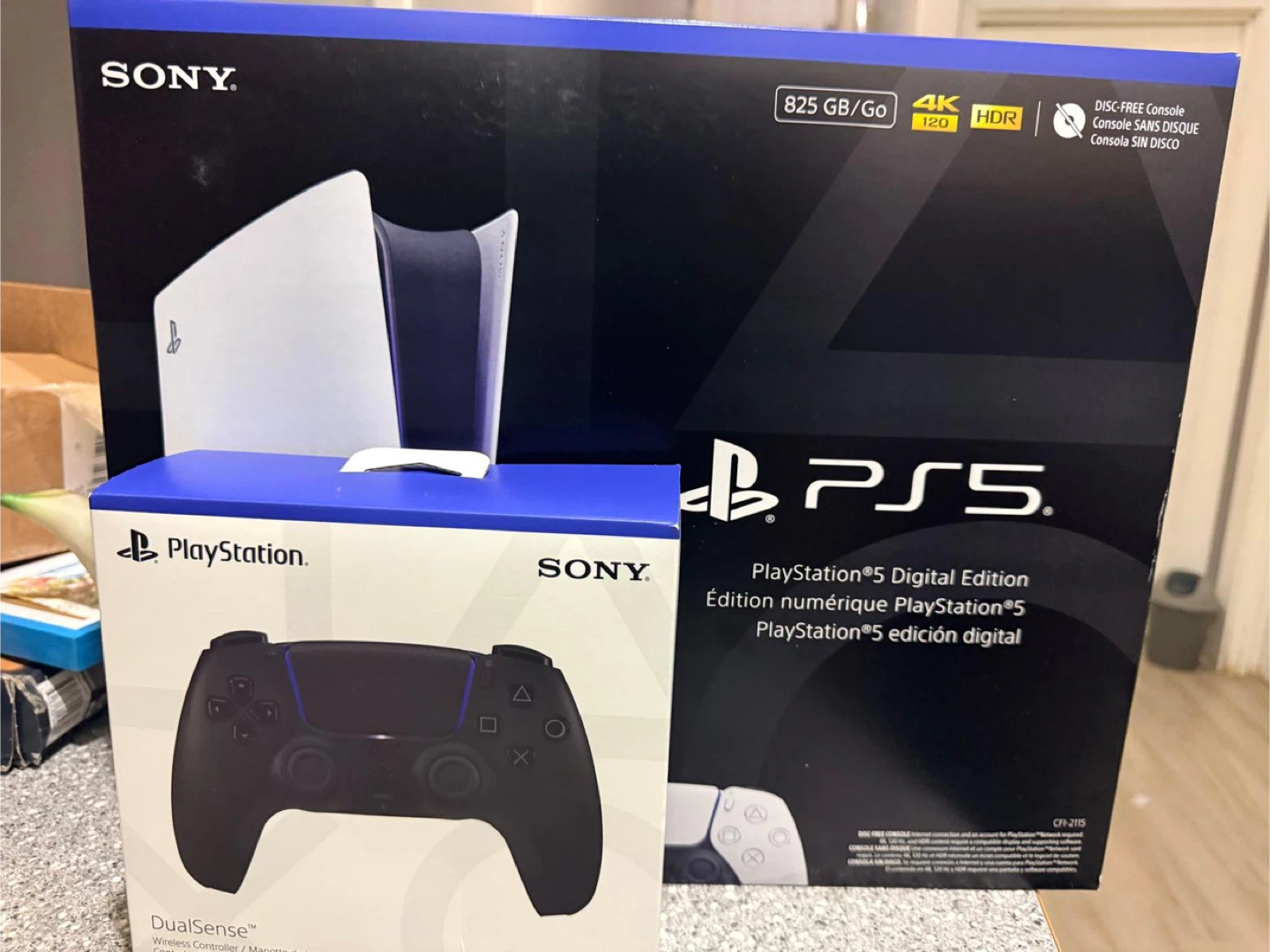 New Sony PlayStation 5 Digital Edition - 825GB - photo 2