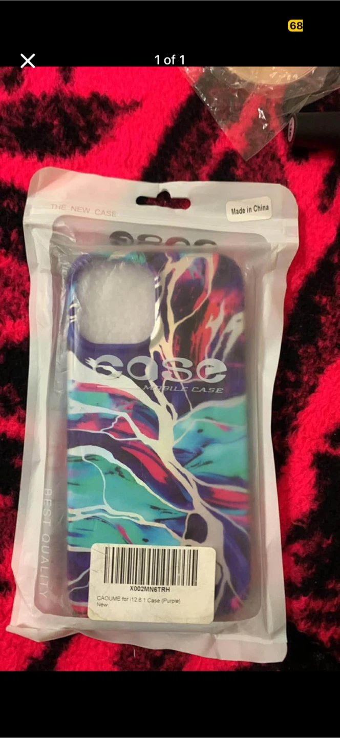 New CAOUME iPhone 12/12 Pro Case (Purple)