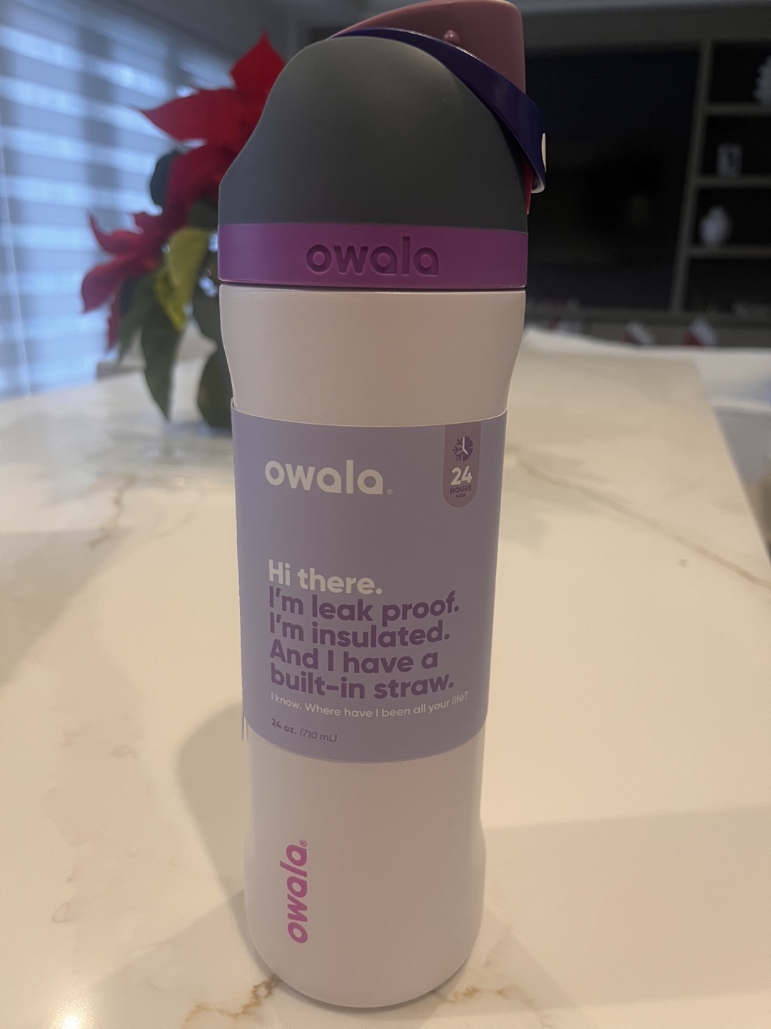 Brand New Owala 24oz Insulated Water Bottle