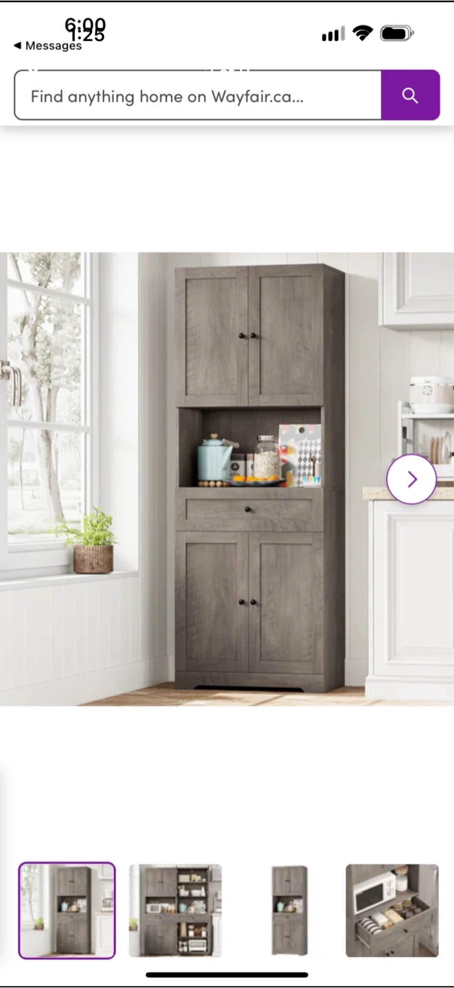 Lark Manor Annibelle 67.5" Kitchen Pantry - photo 3