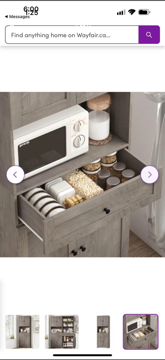 Lark Manor Annibelle 67.5" Kitchen Pantry - photo 2